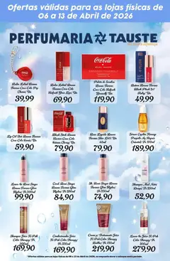 Pré-Visualização do folheto "Tauste ofertas Perfumaria" da loja Tauste válido a partir de 06/04/2026
