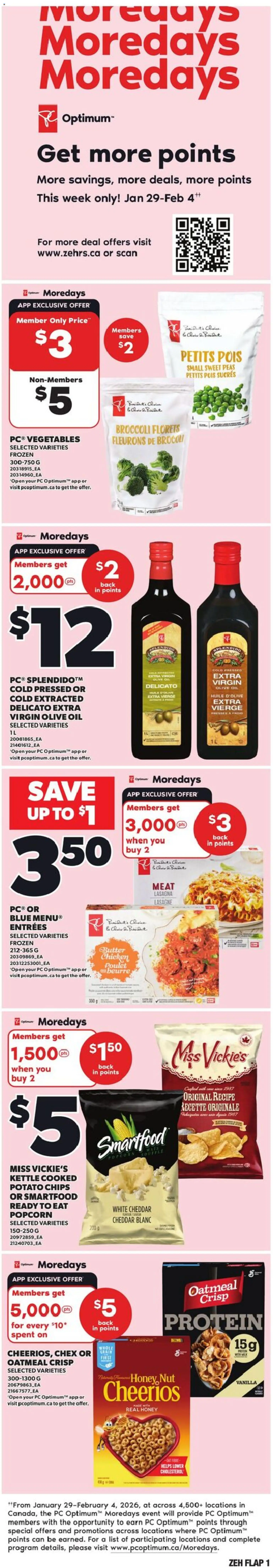 Preview of leaflet Weekly flyer / circulaire from shop Zehrs is valid from Jan 29, 2026