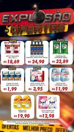 Pré-Visualização do folheto "Ofertas Explosão " da loja Royal Supermercados válido a partir de 24/10/2025
