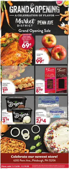 Ad Preview of Giant Eagle Grand Opening from 11/13/2025
