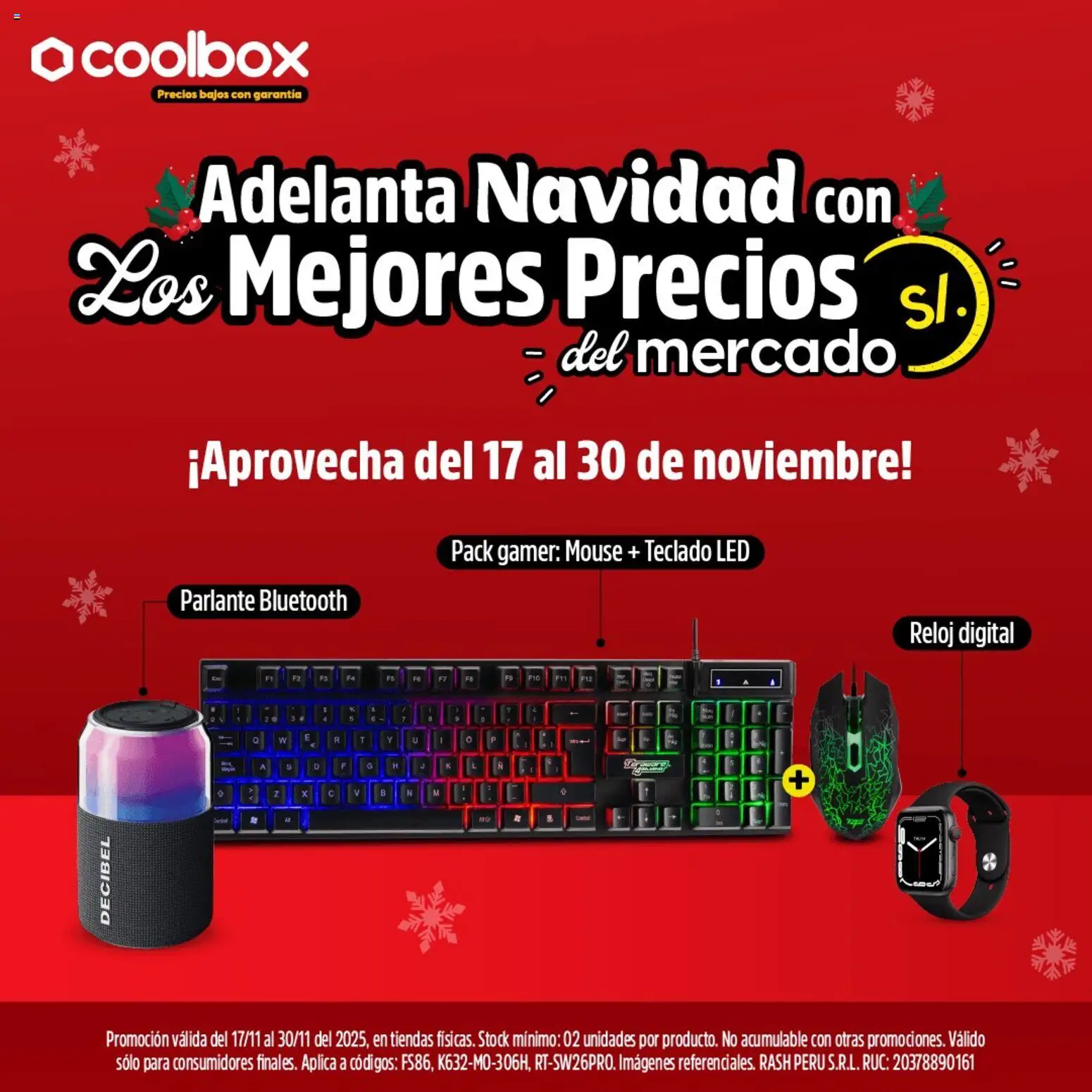 Vista previa de Catálogo de la tienda Coolbox válido desde 17/11/2025