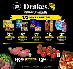 Preview of catalogue Catalogue SA from shop Drakes valid 24/09/2025