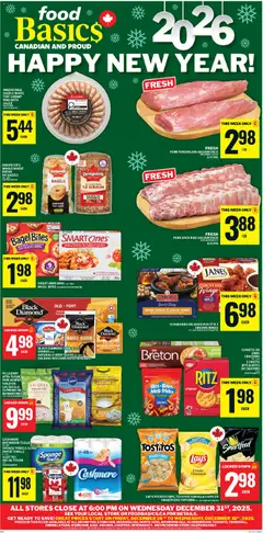 Preview of leaflet Ajax from shop Food Basics is valid from Dec 25, 2025