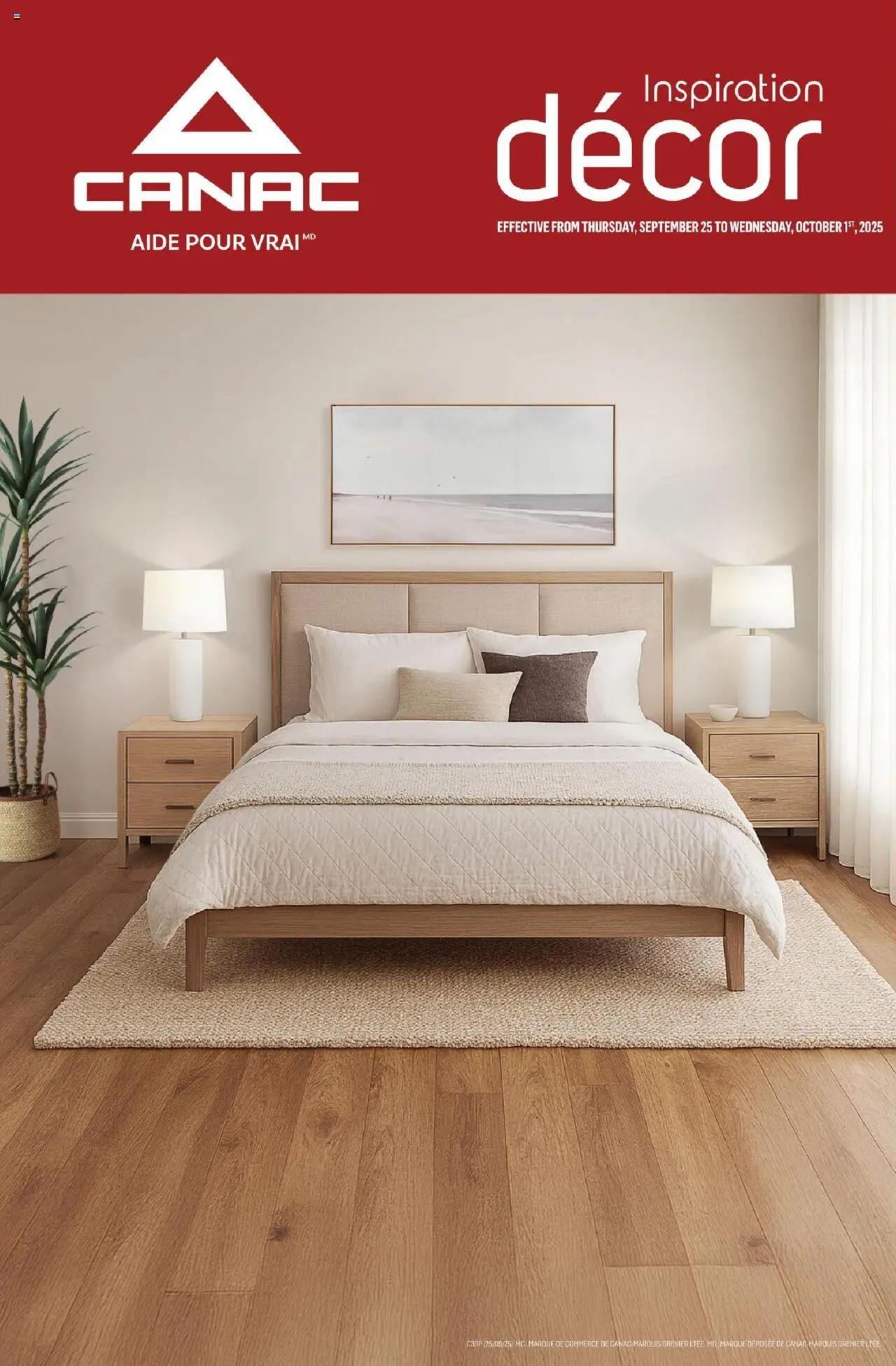 Canac flyer valid from Sep 25, 2025 - page number 1