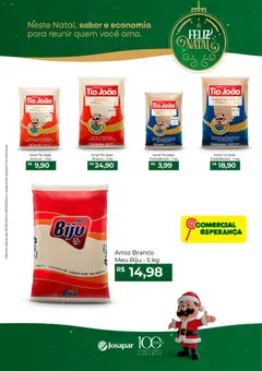 Pré-Visualização do folheto "Ofertas Feliz Natal" da loja Comercial Esperança válido a partir de 13/12/2025