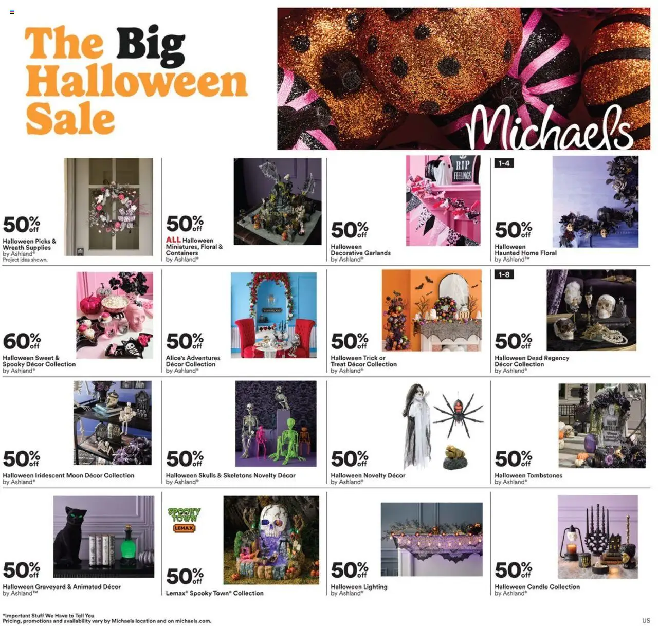 Michaels flyer valid from Oct 12, 2025 - page number 1