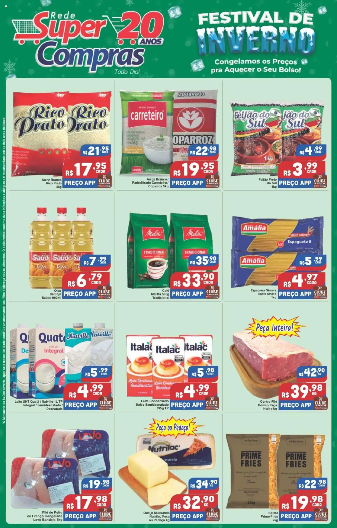 Rede Super Compras folheto "Ofertas da semana" válido a partir de 01/07/2025 - número de página 1