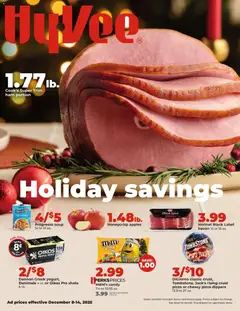 Ad Preview of HyVee Weekly Ad from 12/08/2025
