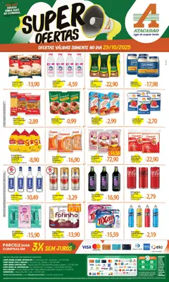 Pré-Visualização do folheto "Ofertas - MS" da loja Atacadão válido a partir de 29/10/2025