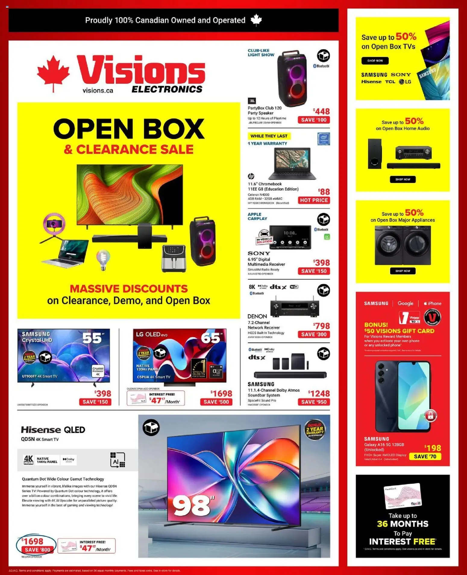 Preview of leaflet Visions weekly flyer / circulaire from shop Visions is valid from Mar 27, 2026