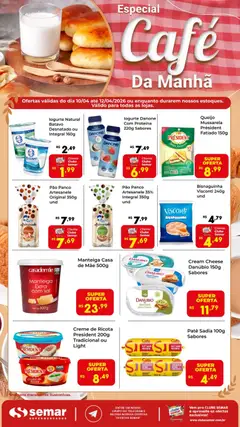 Pré-Visualização do folheto "Semar Supermercado ofertas Especial Café" da loja Semar Supermercado válido a partir de 10/04/2026