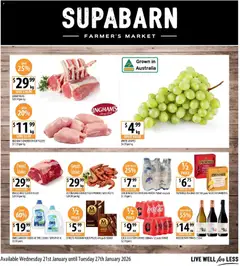 Preview of catalogue Catalogue from shop Supabarn valid 21/01/2026