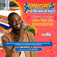 Pré-Visualização do folheto "Encarte" da loja Atakarejo válido a partir de 14/09/2025