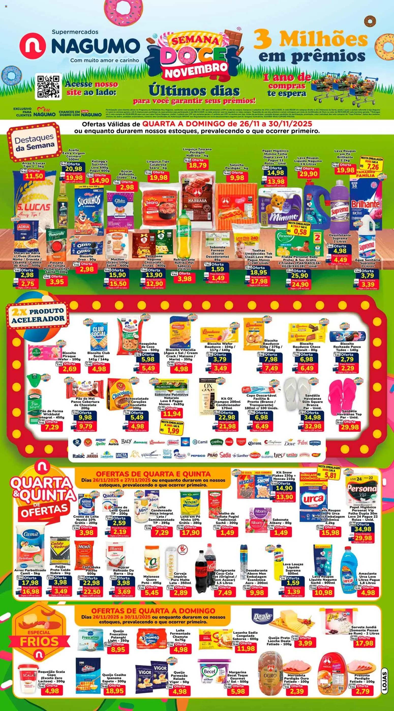 Pré-Visualização do folheto "Ofertas da semana" da loja Nagumo válido a partir de 26/11/2025