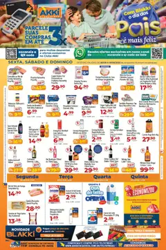 Pré-Visualização do folheto "Ofertas da semana" da loja Akki Atacadista válido a partir de 08/08/2025