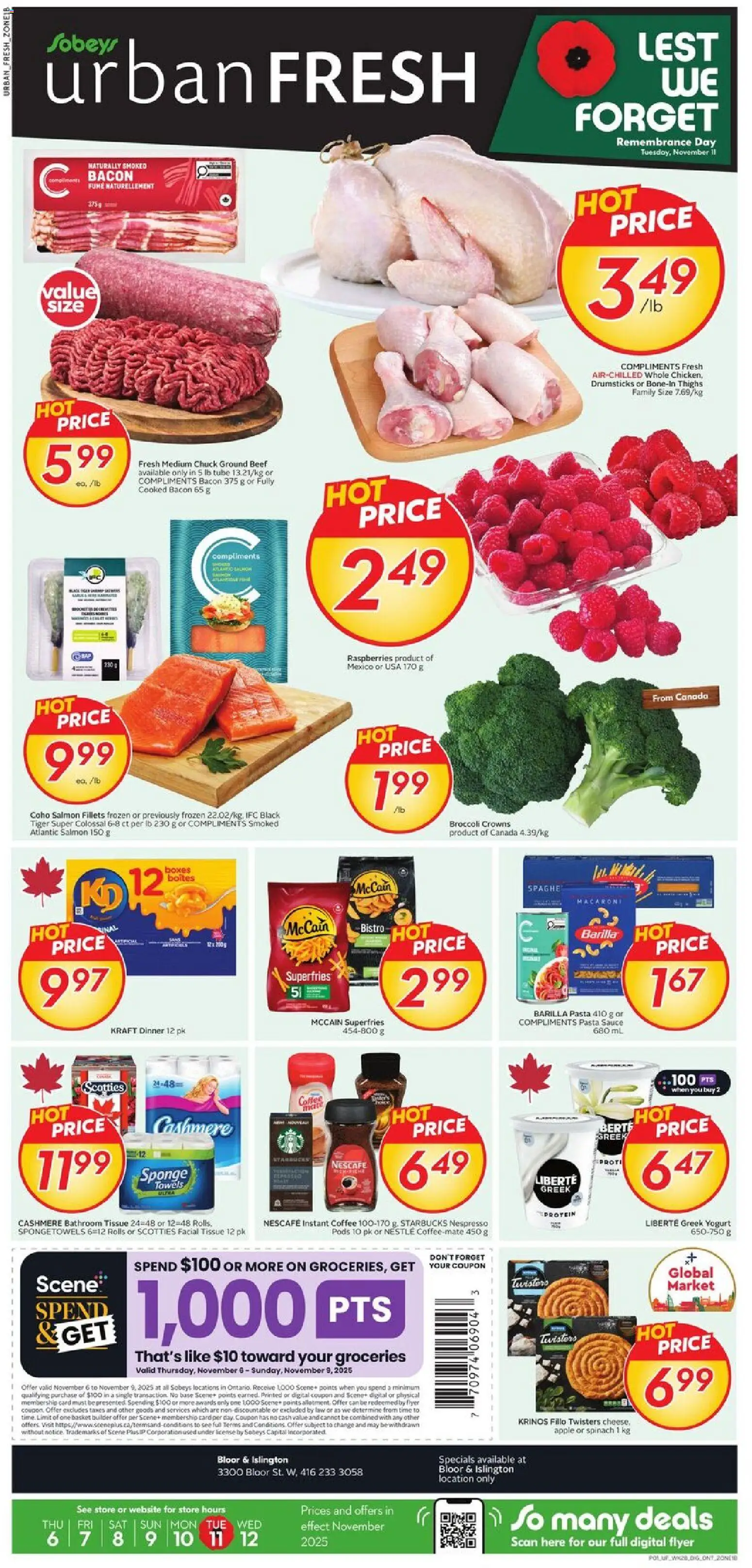 Preview of leaflet Weekly Flyer - ON from shop Sobeys is valid from Nov 06, 2025