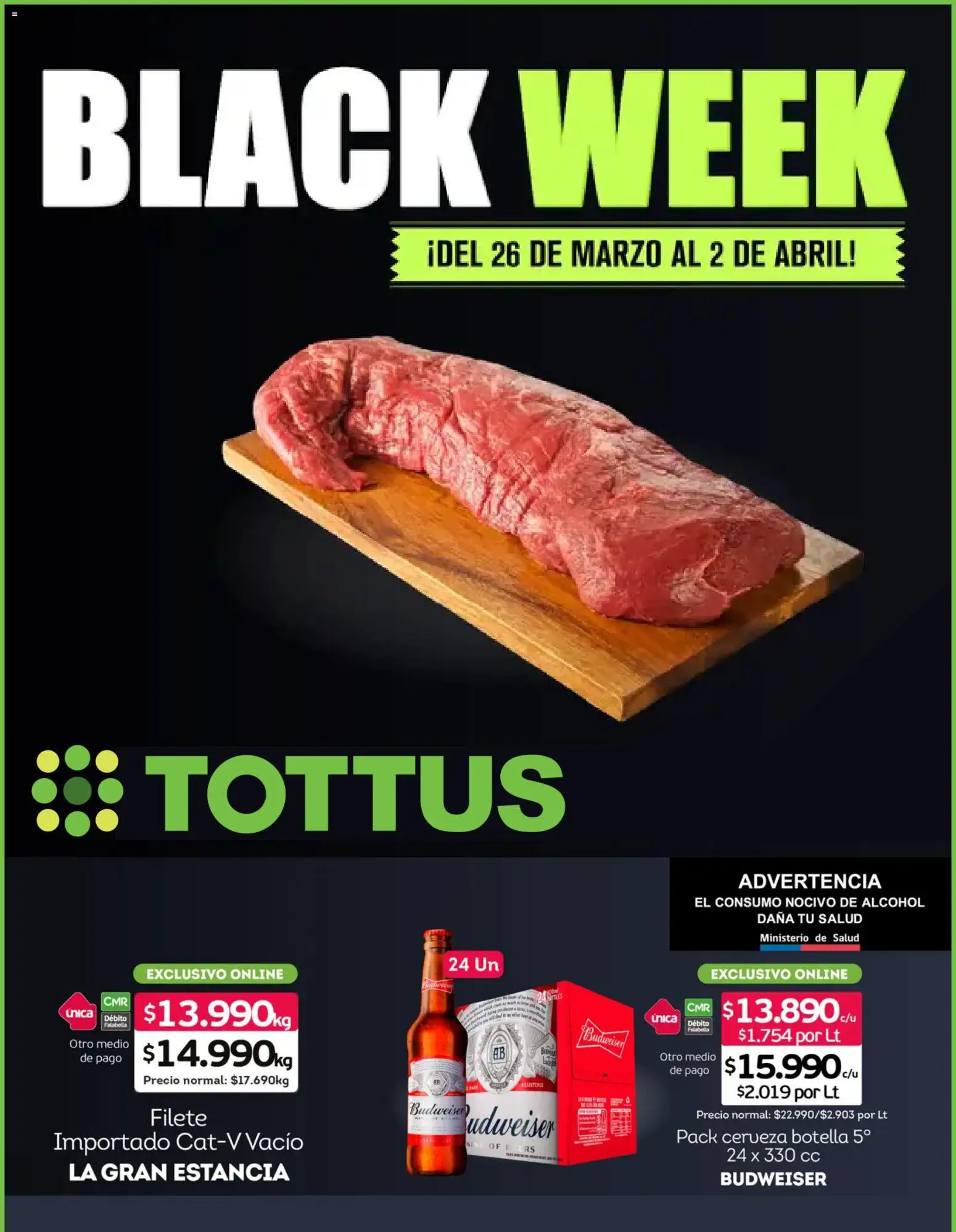 Folleto de la tienda Tottus válido desde el 25.03.2026 