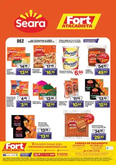 Pré-Visualização do folheto "Ofertas Seara" da loja Fort Atacadista válido a partir de 18/12/2025