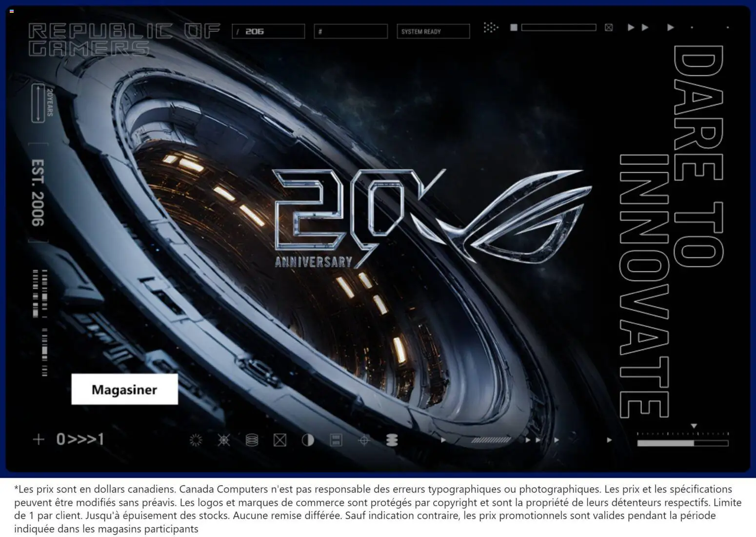 Preview of leaflet Circulaire from shop Canada Computers is valid from Feb 20, 2026