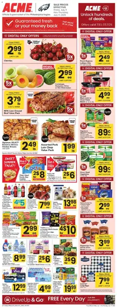 Ad Preview of Acme Weekly Ad - PA from 07/11/2025