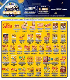 Pré-Visualização do folheto "Ofertas Grandes Marcas" da loja Boa Supermercados válido a partir de 18/07/2025