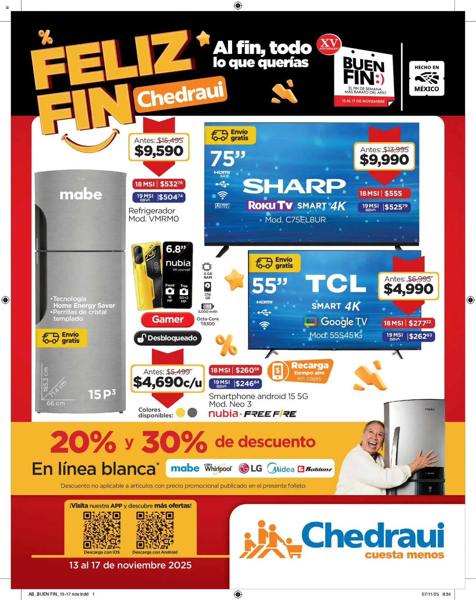 Vista previa las ofertas de la tienda Chedraui - Buen Fin desde el 13/11/2025 