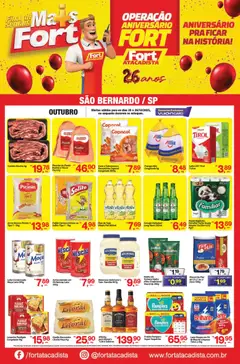 Pré-Visualização do folheto "Ofertas Fim de Semana" da loja Fort Atacadista válido a partir de 25/10/2025