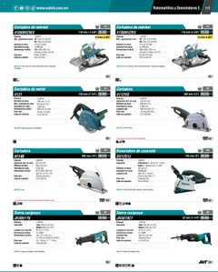 Vista previa las ofertas de la tienda Makita - Catálogo desde el 04/09/2025 | Página: 113