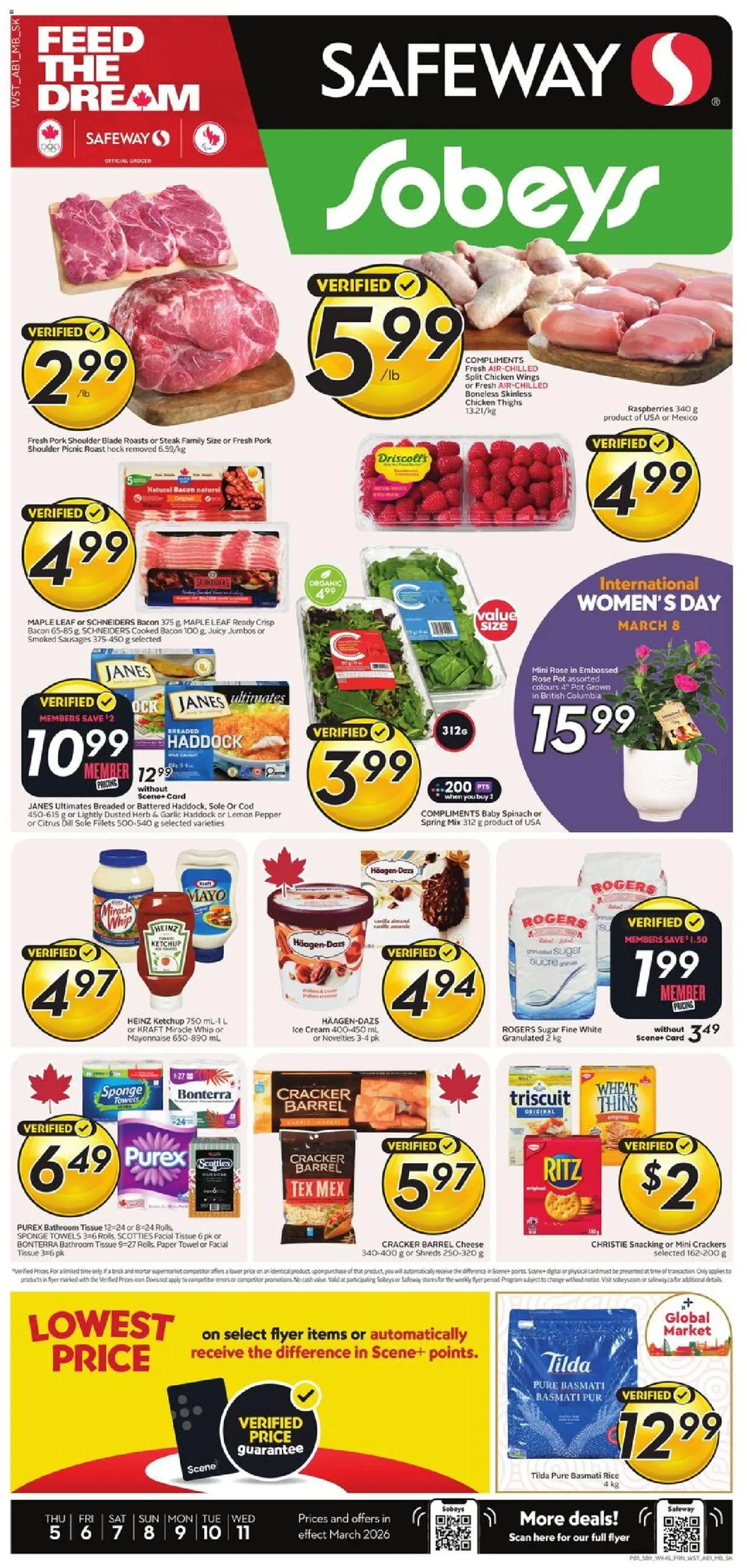 Preview of leaflet Safeway weekly flyer - SK from shop Safeway is valid from Mar 05, 2026