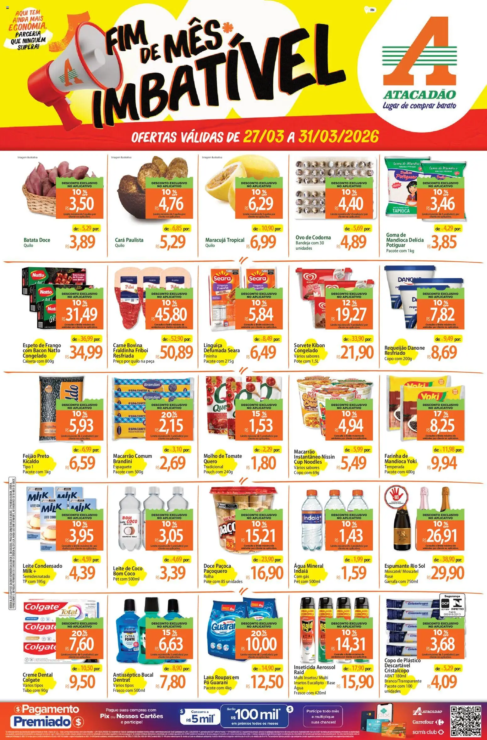 Pré-Visualização do folheto "Atacadão ofertas - RN" da loja Atacadão válido a partir de 27/03/2026
