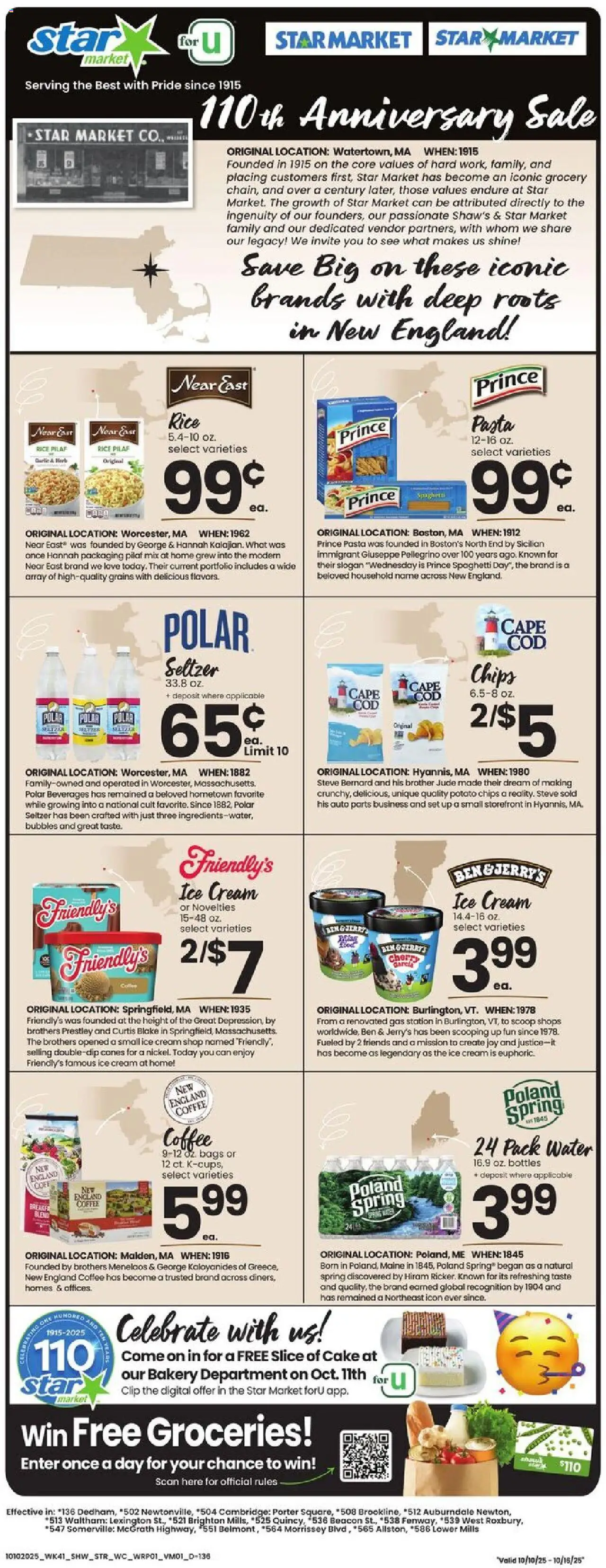 Star Market Weekly Ad - MA from 10/10/2025 - Flyer - Page number 1