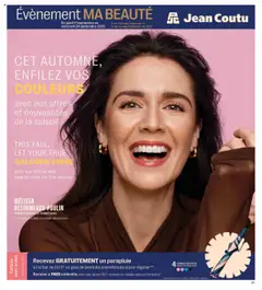 Un aperçu du dépliant Évènement Ma Beauté du magasin Jean Coutu est valide à partir 11 sept. 2025