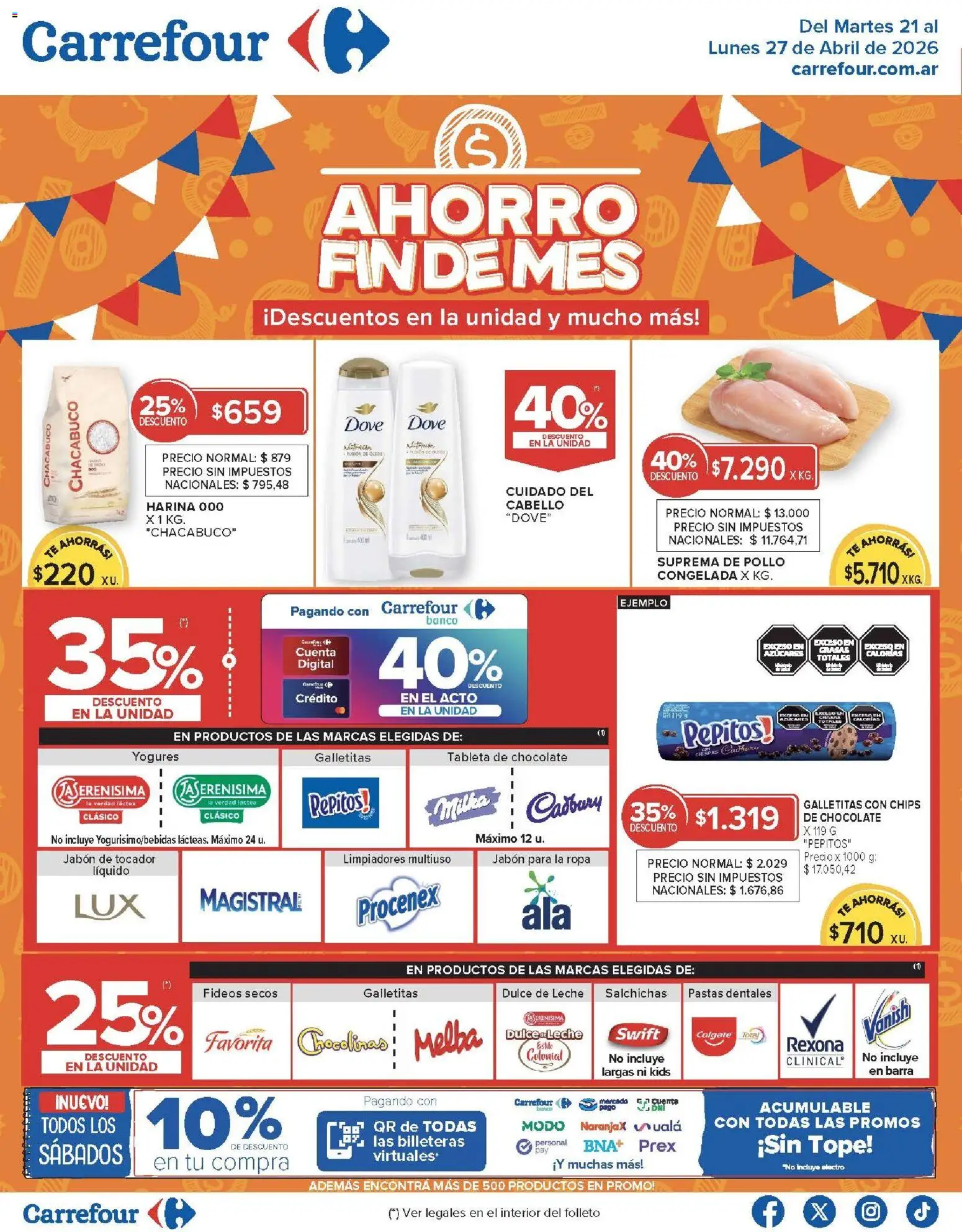 Vista previa del folleto de la tienda Carrefour válido desde el 21/04/2026 