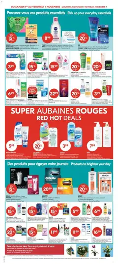 Preview of leaflet Weekly flyer / circulaire from shop Pharmaprix is valid from Nov 01, 2025 | Page: 10