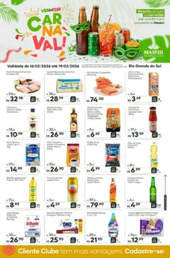 Pré-Visualização do folheto "Ofertas da semana" da loja Master válido a partir de 16/02/2026