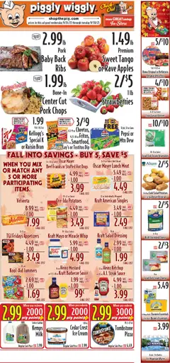 Ad Preview of Piggly Wiggly Weekly Ad from 09/24/2025