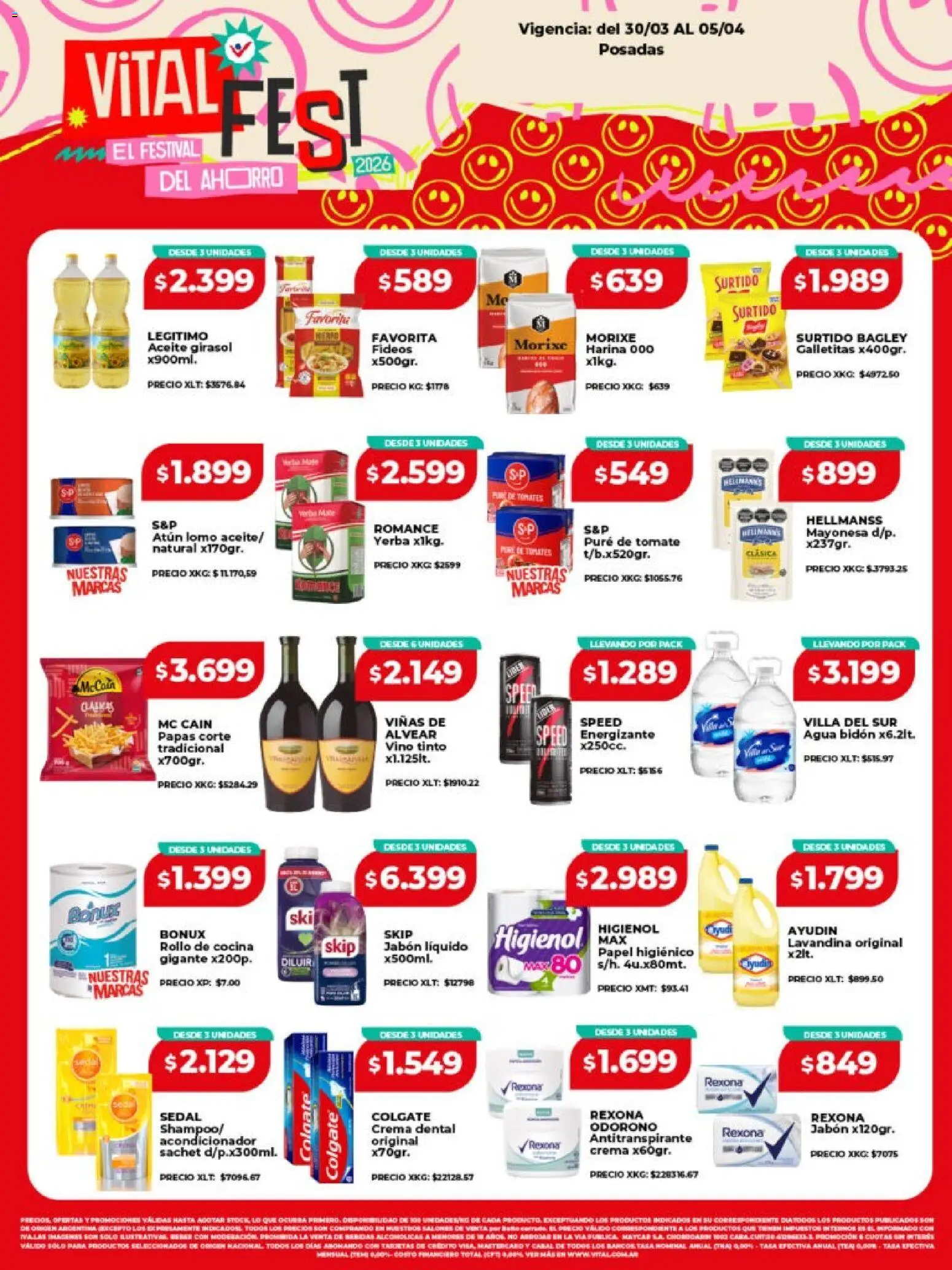 Vista previa del folleto de la tienda Vital válido desde el 30/03/2026 