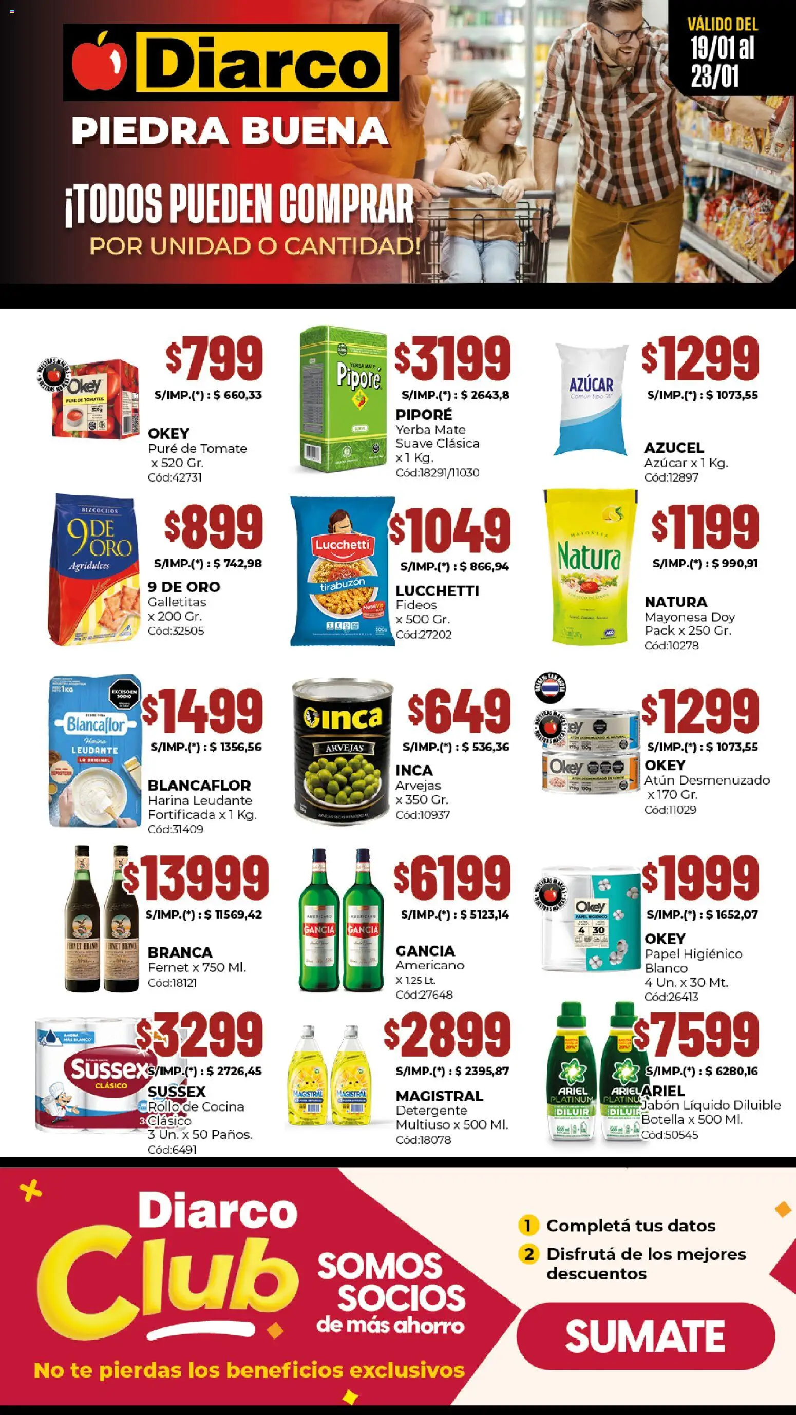 Vista previa del folleto de la tienda Diarco válido desde el 19/01/2026 