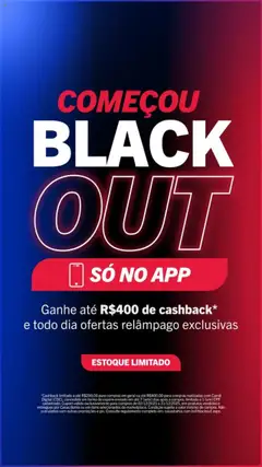 Pré-Visualização do folheto "Black Friday" da loja Casas Bahia válido a partir de 17/10/2025