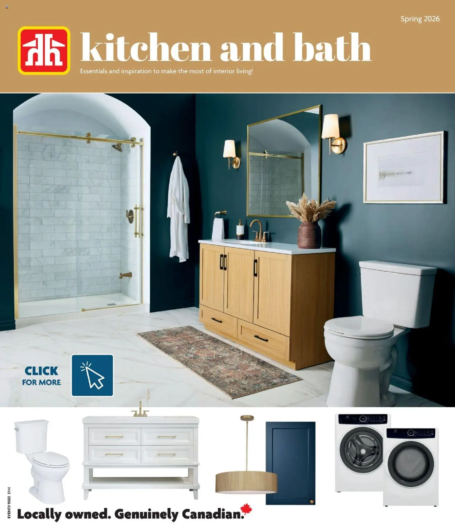 Preview of leaflet Kitchen and Bath from shop Home Hardware is valid from Jan 15, 2026
