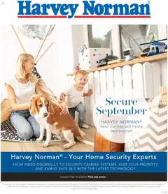 Preview of catalogue Security September from shop Harvey Norman valid 18/09/2025