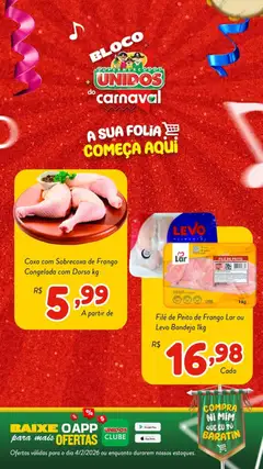 Pré-Visualização do folheto "Ofertas da semana" da loja Supermercados Unidos válido a partir de 04/02/2026