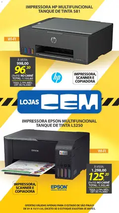 Pré-Visualização do folheto "Ofertas atuais" da loja Lojas Cem válido a partir de 01/11/2025 | Página: 14