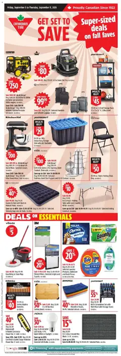 Preview of leaflet Weekly flyer / circulaire from shop Canadian Tire is valid from Sep 05, 2025