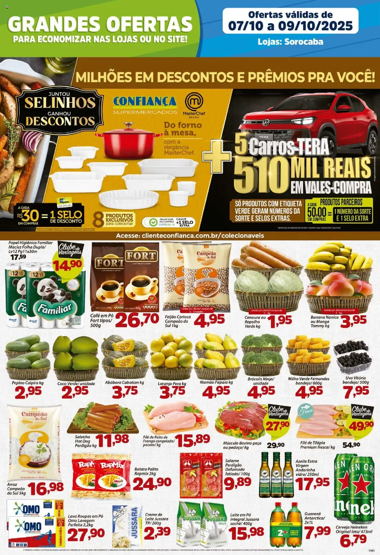 Confiança folheto "Ofertas da semana" válido a partir de 07/10/2025 - número de página 1