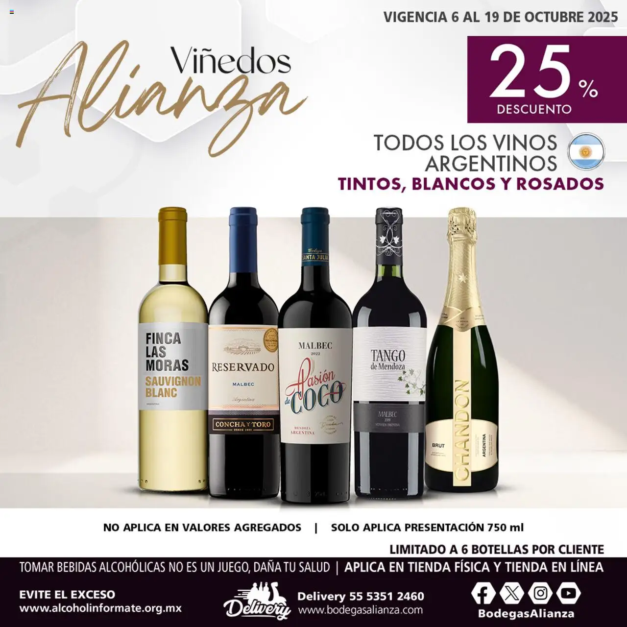 Catálogo Viñedos Bodegas Alianza y sus promociones válidas desde el 06/10/2025 - Número de página 1