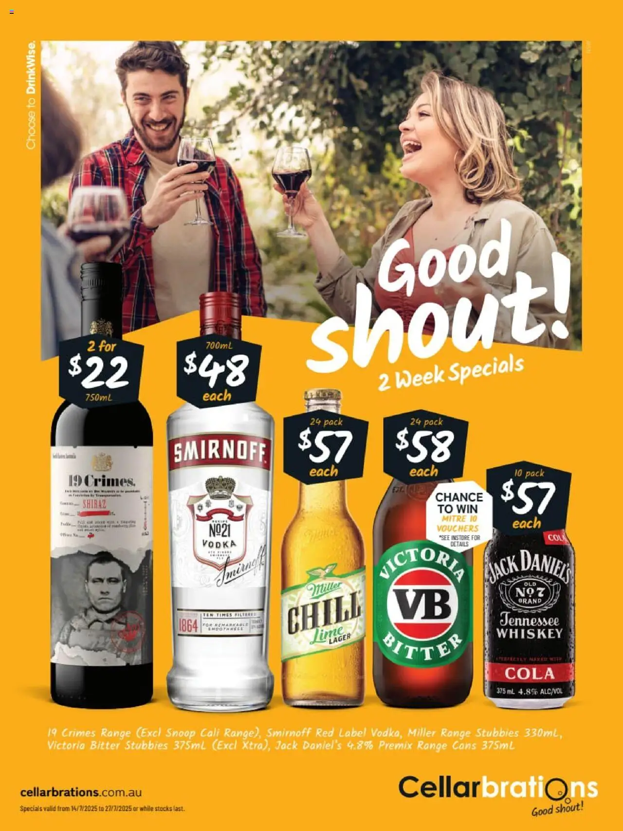 Cellarbrations catalogue valid from 14/07/2025 - page 1