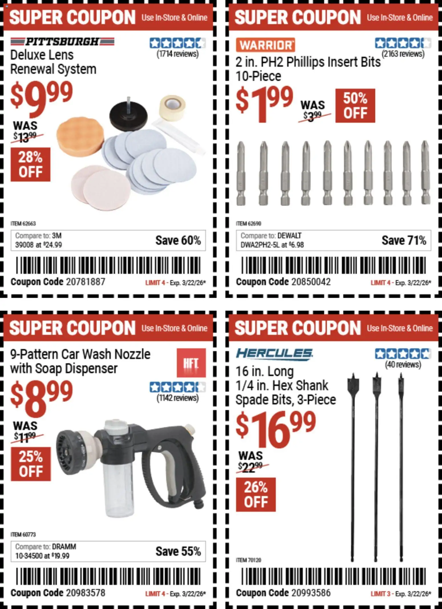 Ad Preview of Harbor Freight Harbor Freight Weekly Ad from 03/09/2026