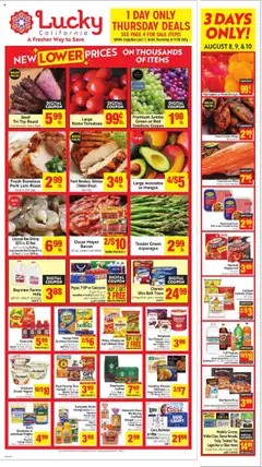 Ad Preview of Lucky Supermarkets Weekly Ad from 08/06/2025