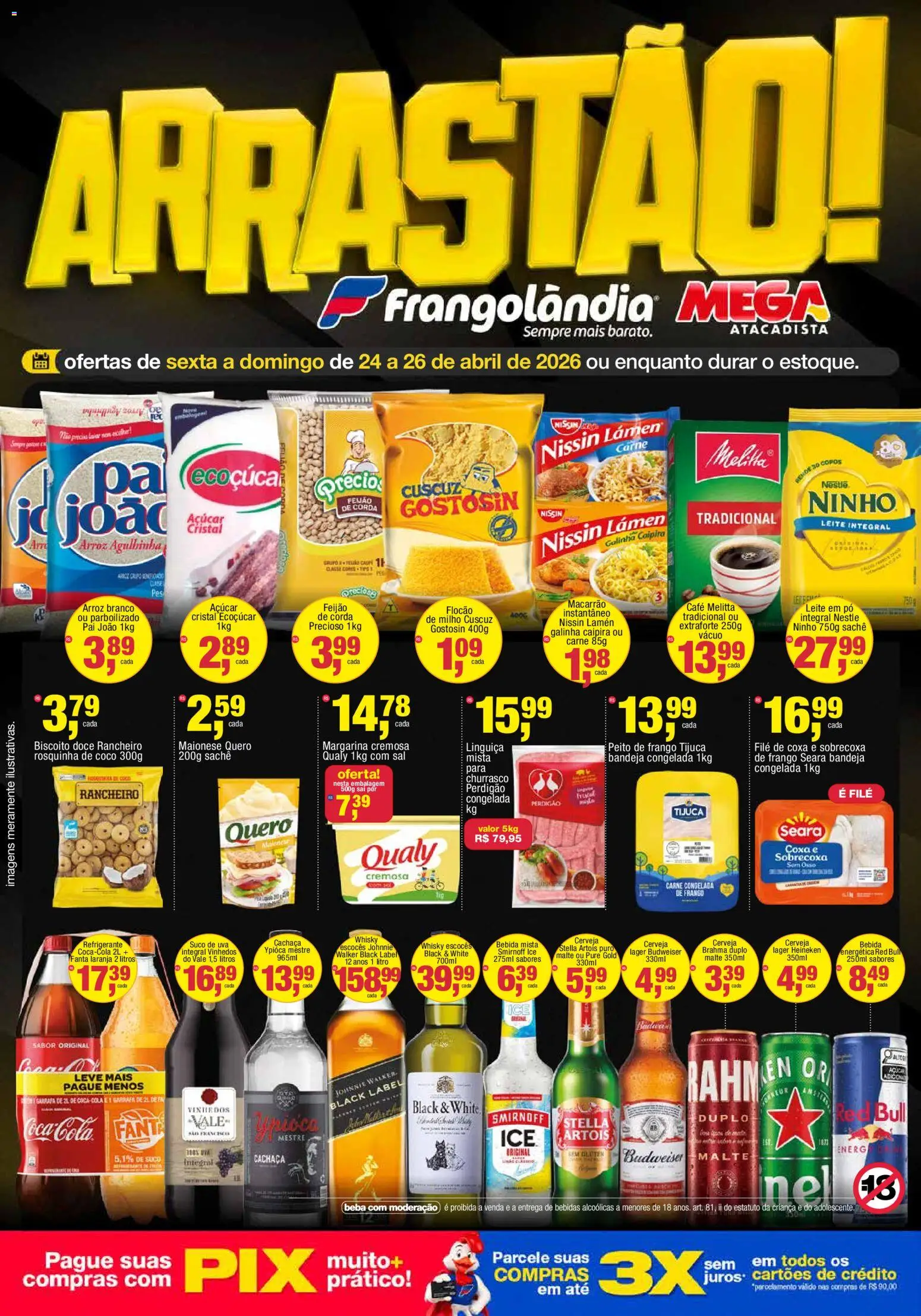 Pré-Visualização do folheto "Frangolândia - Ofertas da semana" da loja Frangolândia válido a partir de 24/04/2026